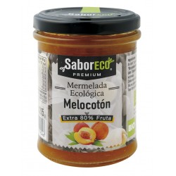 MERMELADA DE MELOCOTON BIO 215gr SaborECO